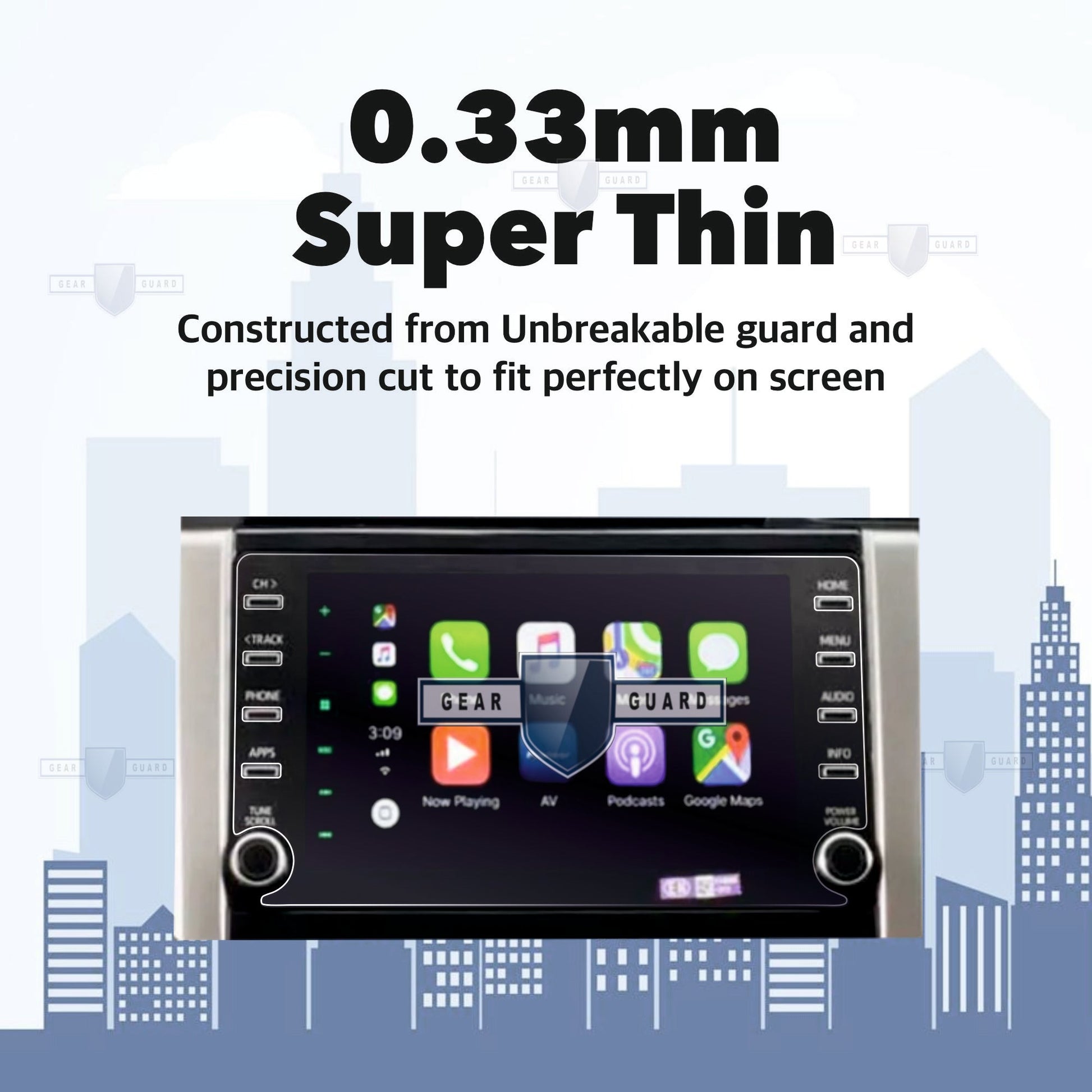 Toyota Innova Crysta Z Facelift Touch Screen Protector [2020 - 2025] - M8C_CRYSTA_F