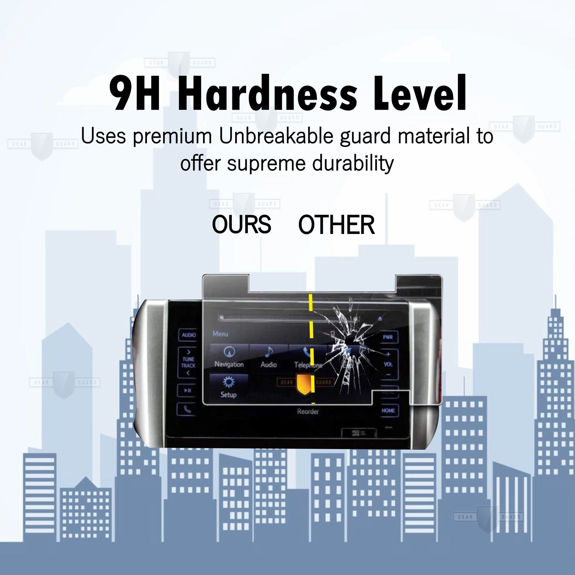 Toyota Innova Crysta Z Touch Screen Guard [2016 - 2019] - M8C_CRYSTA_Z