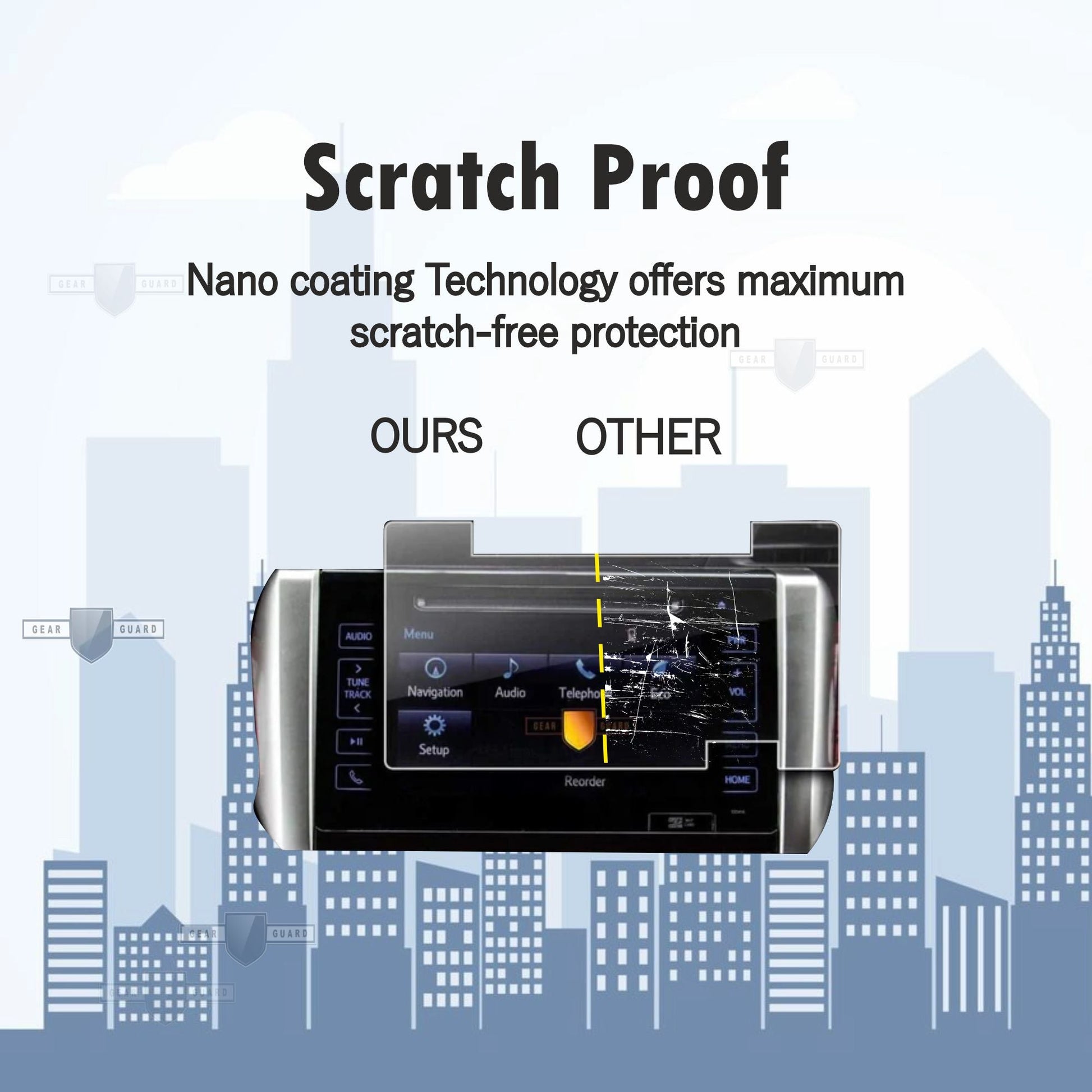 Toyota Innova Crysta Z Touch Screen Guard [2016 - 2019] - M8C_CRYSTA_Z