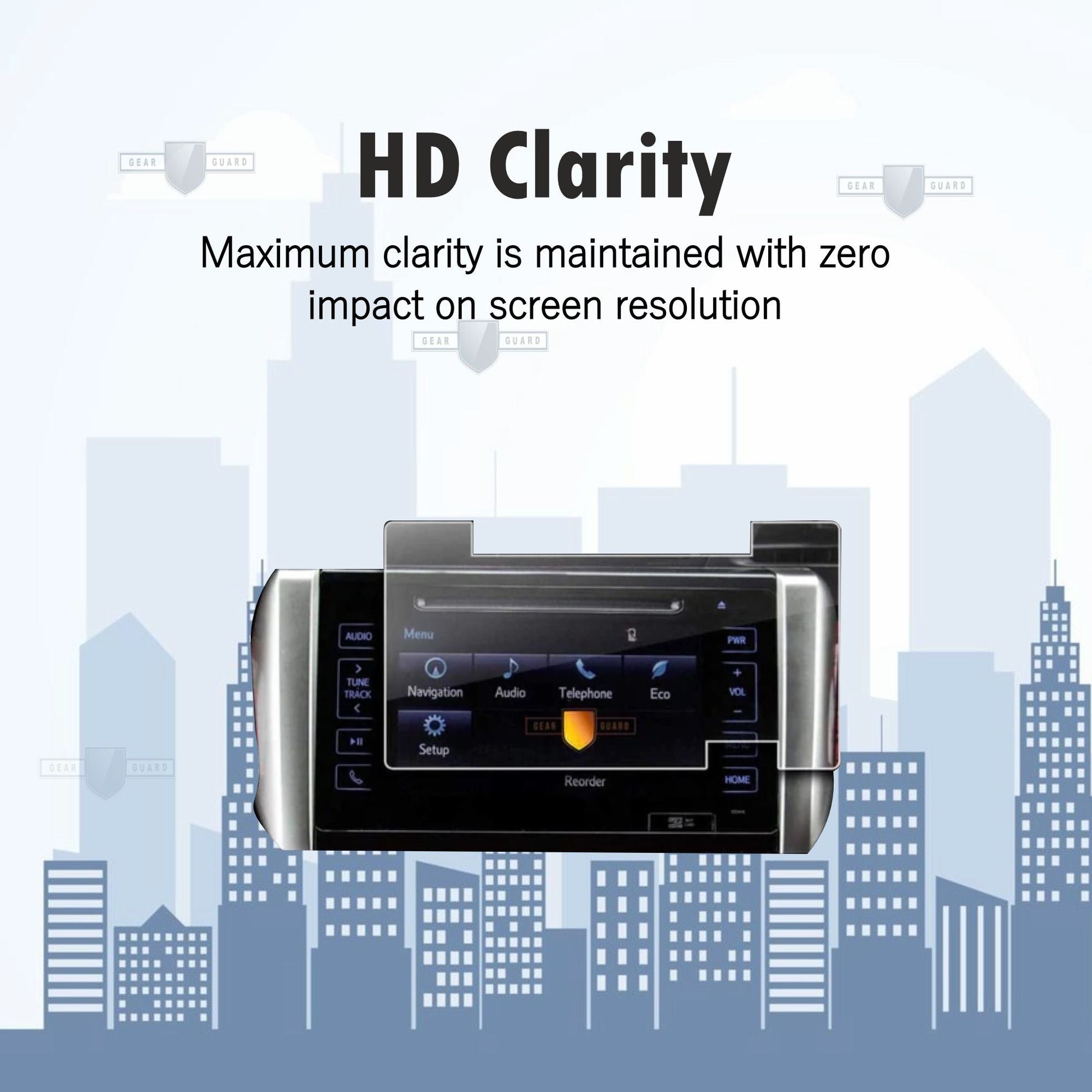 Toyota Innova Crysta Z Touch Screen Guard [2016 - 2019] - M8C_CRYSTA_Z