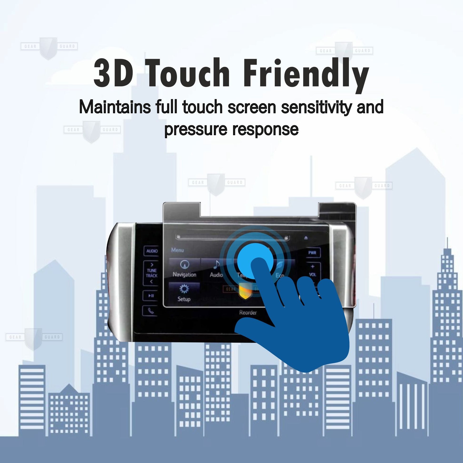 Toyota Innova Crysta Z Touch Screen Guard [2016 - 2019] - M8C_CRYSTA_Z