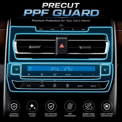 Toyota Innova Hycross AC Panel Precut PPF Guard -SP_HYCROSS_AC_PPF