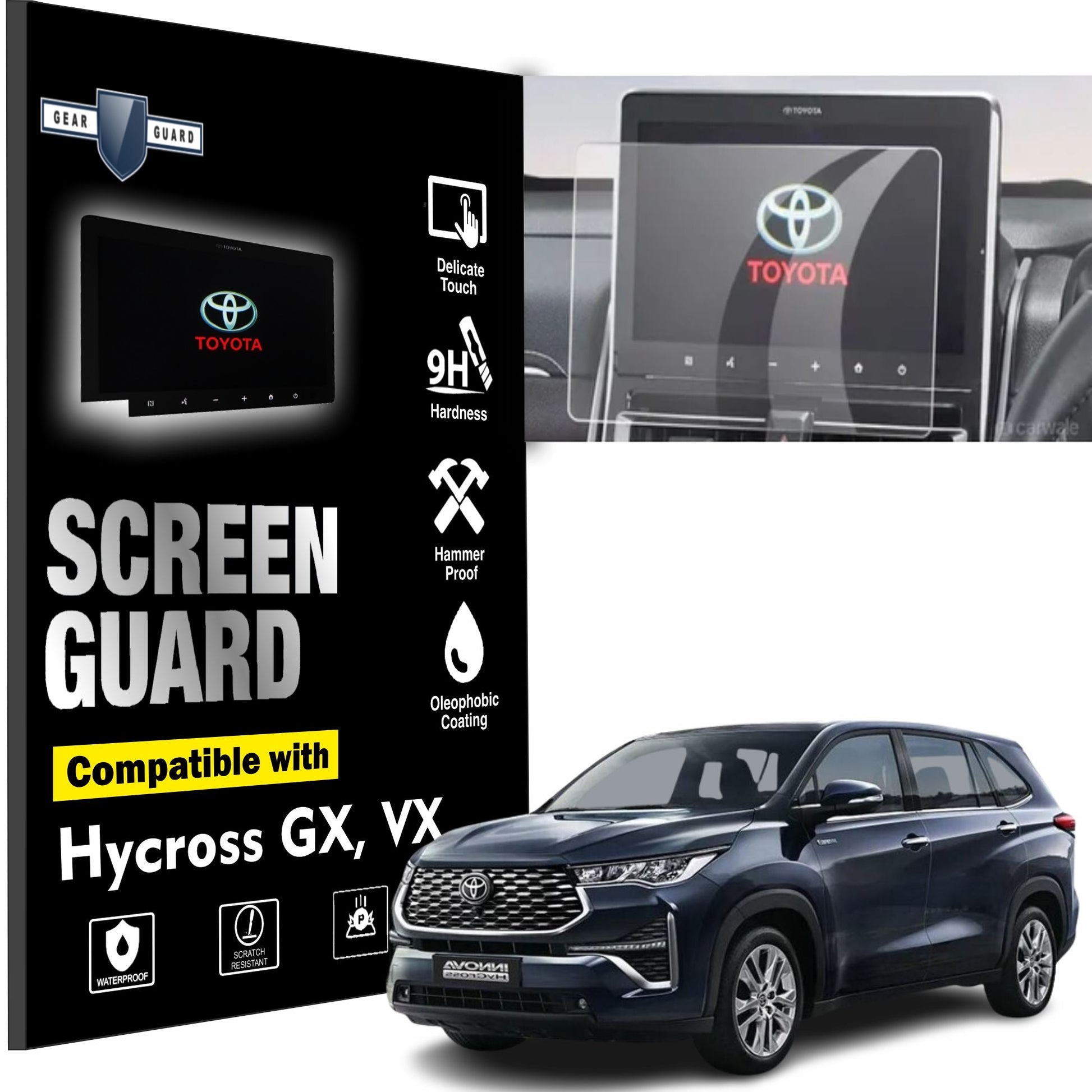 Toyota Innova Hycross Touch Screen Guard [2023 - 2024] - M8C_HYCROSS_INFO