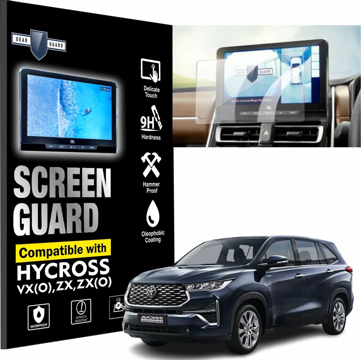 Toyota Innova Hycross Touch Screen Guard [2023 - 2024] - M10C_HYCROSS_INFO