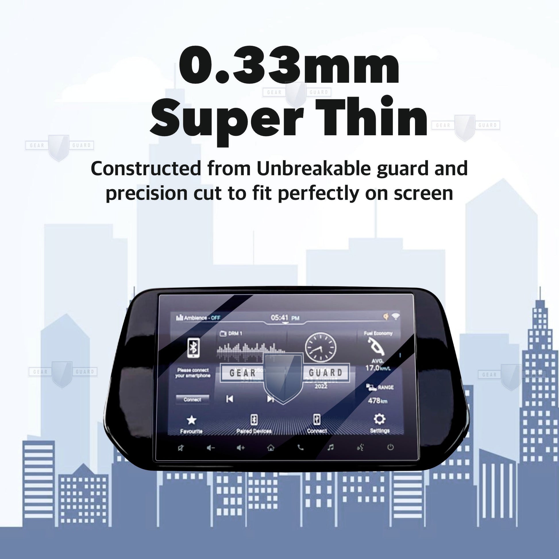 Toyota Taisor Touch Screen Guard [2024 - 2025] - M9C_TAISOR