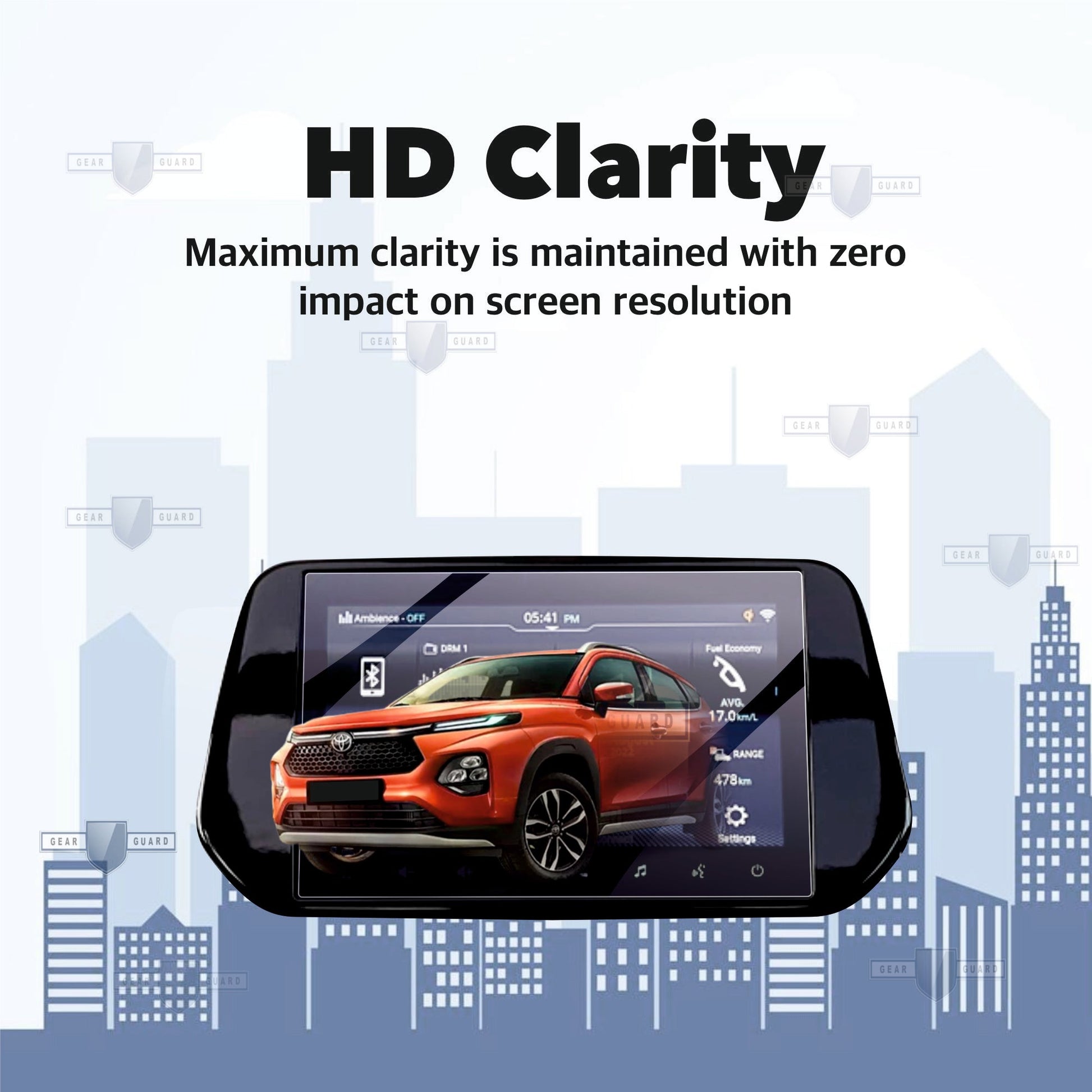 Toyota Taisor Touch Screen Guard [2024 - 2025] - M9C_TAISOR
