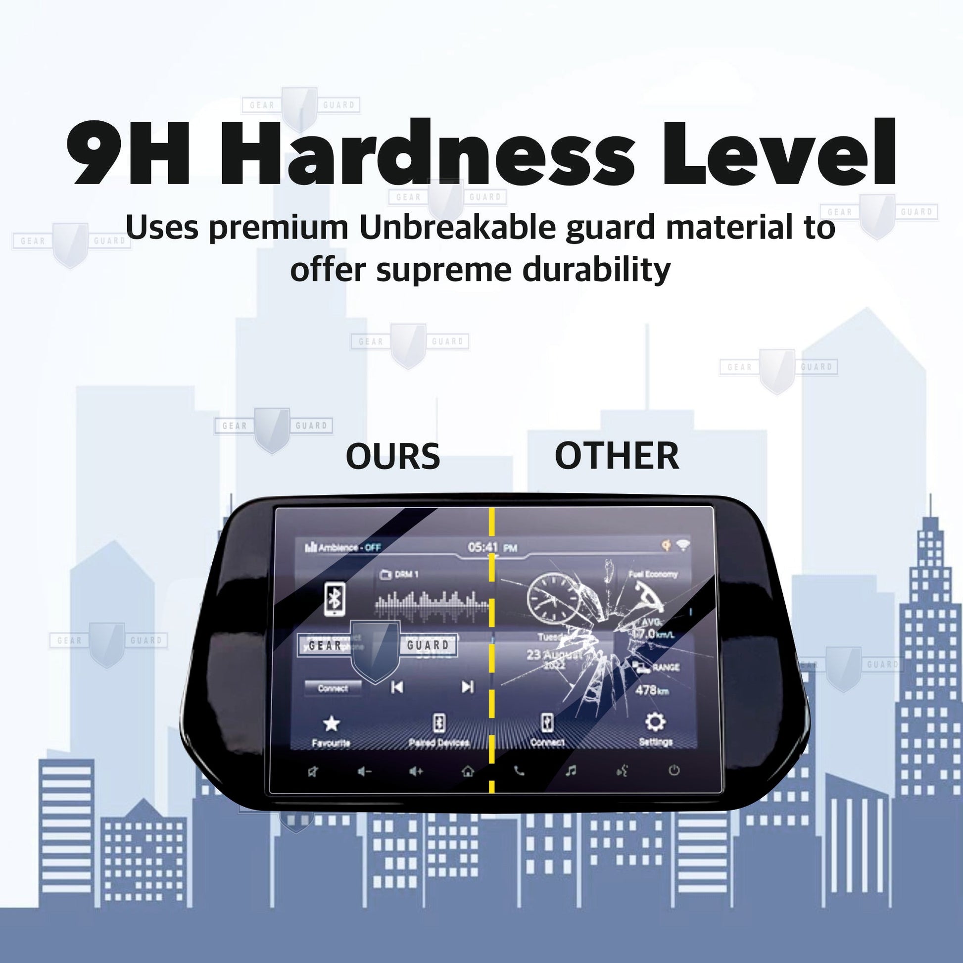 Toyota Taisor Touch Screen Guard [2024 - 2025] - M9C_TAISOR