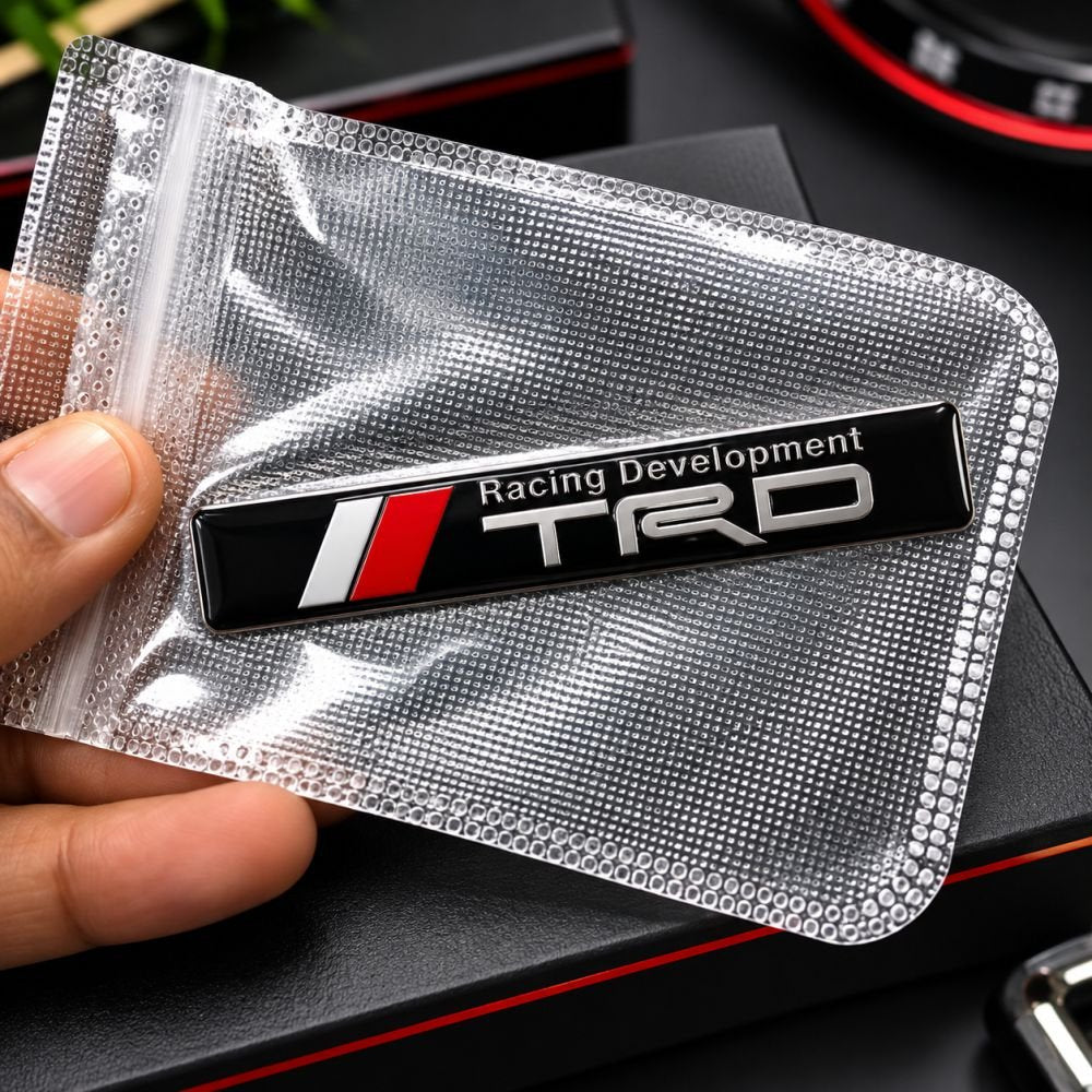 TRD Racing Development 3d Sticker -TRD_RD_STICKER_BLK