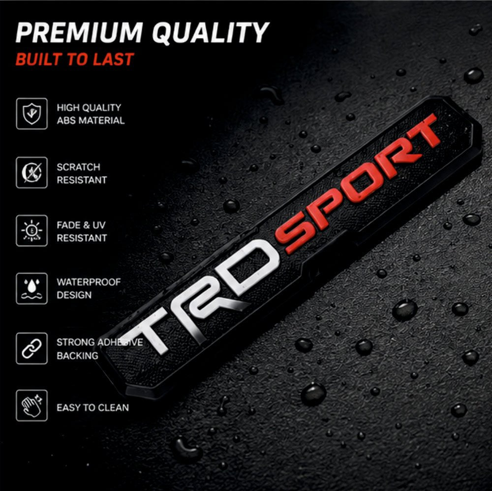 TRD SPORT 3D Emblem Badge -SP_TRO_EMBLEM_