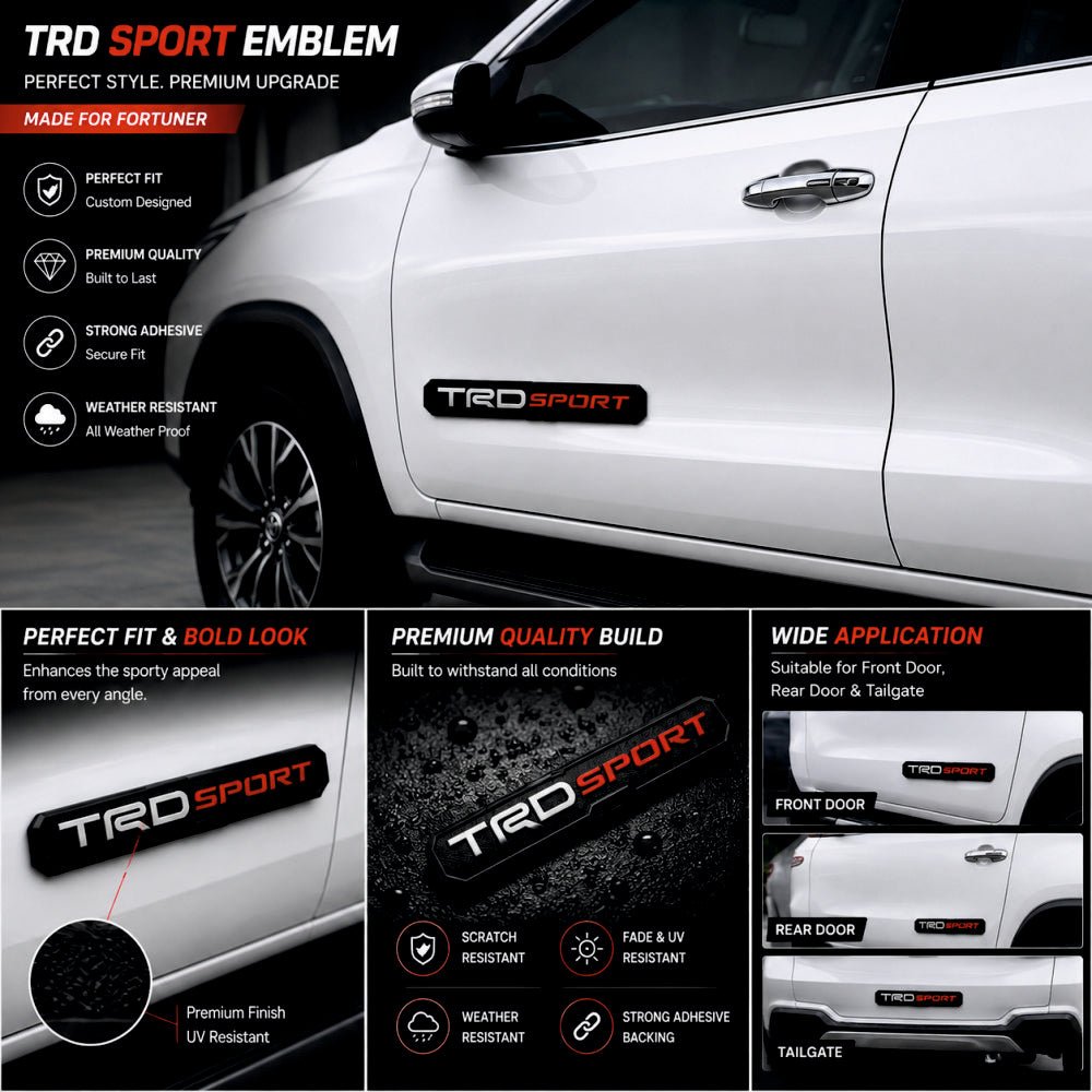 TRD SPORT 3D Emblem Badge -SP_TRO_EMBLEM_
