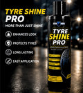 Tyre Shine Pro with Microfiber Applicator – Restores Deep Black Colour & Glossy Shine -TYRE_POLISH