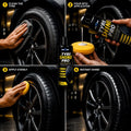 Tyre Shine Pro with Microfiber Applicator – Restores Deep Black Colour & Glossy Shine -TYRE_POLISH