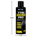 Tyre Shine Pro with Microfiber Applicator – Restores Deep Black Colour & Glossy Shine -TYRE_POLISH