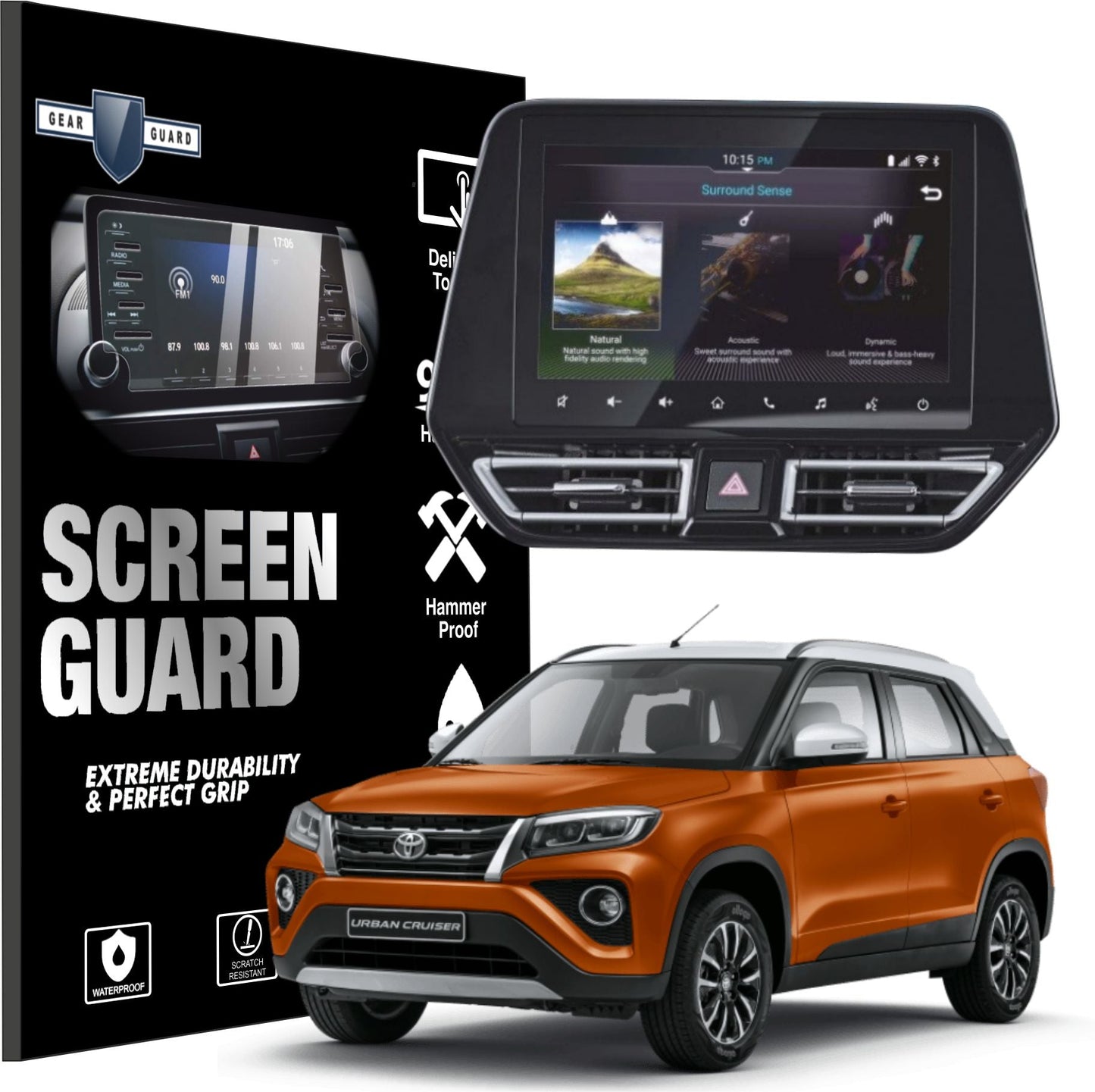 Urban Cruiser 2023 Screen Protector -URBANCRUISER_2024