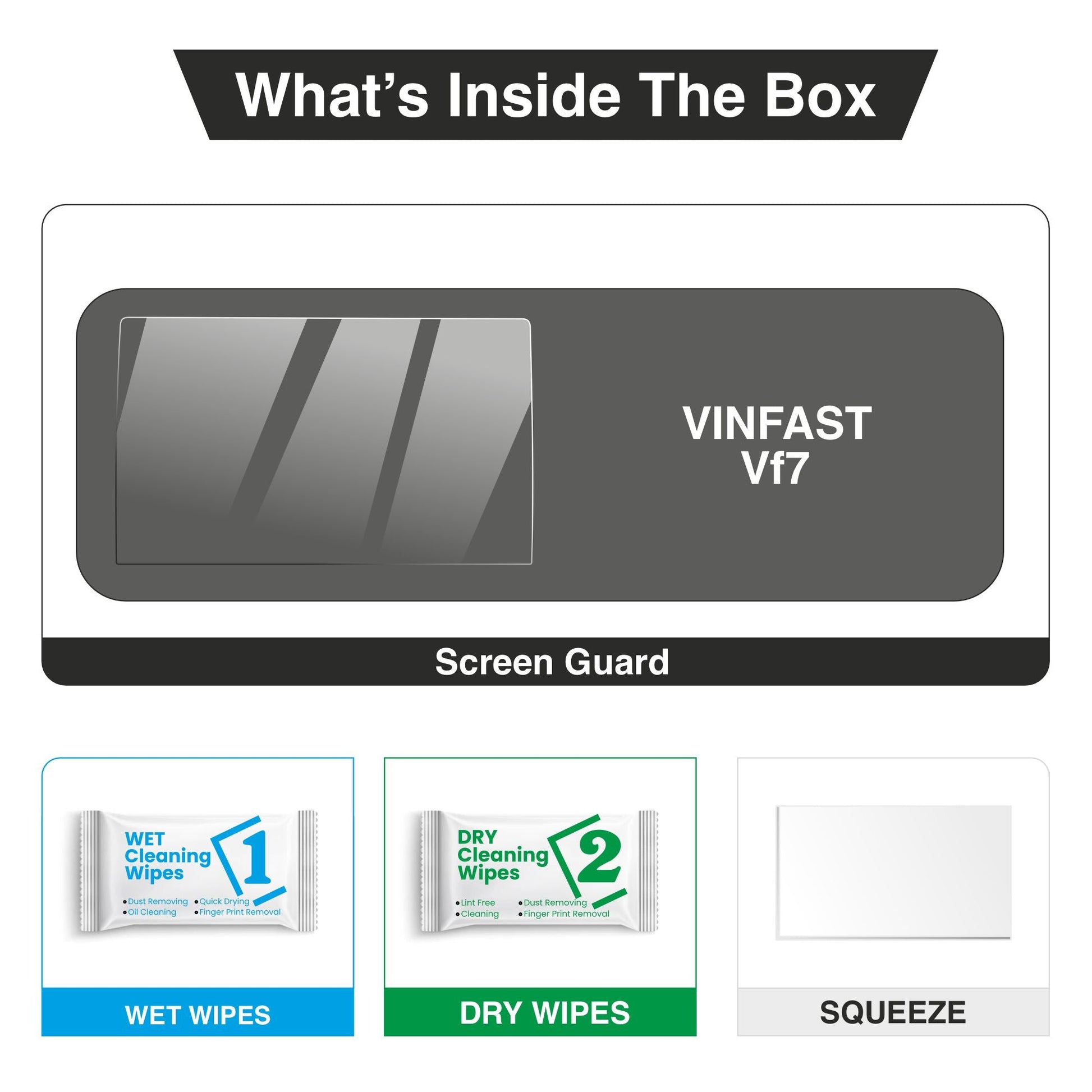 Vinfast VF6 Car Touch Screen Infotainment System Guard [2025 - 2026] - L15C_VF6
