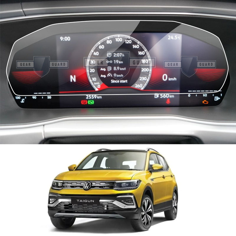 Volkswagen Taigun Digital Speedometer (MID) Screen Guard [2023 - 2025] - M8C_TAIGUN_MID
