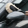 Wax - Treated Cotton Strands Car Duster - LONG_DUSTER_WHITE