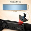 Wide - Angle Rearview Mirror – Anti - Glare & Blind Spot Reduction - REAR_MIRROR_12INCH