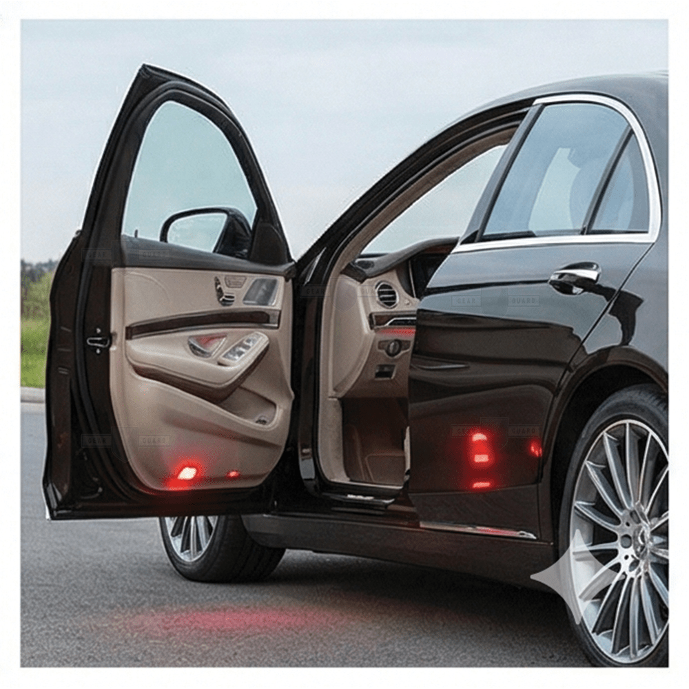 Wireless LED Car Door Safety Warning Lights (2 - Pack) - DOOR_WAR_LIGHT