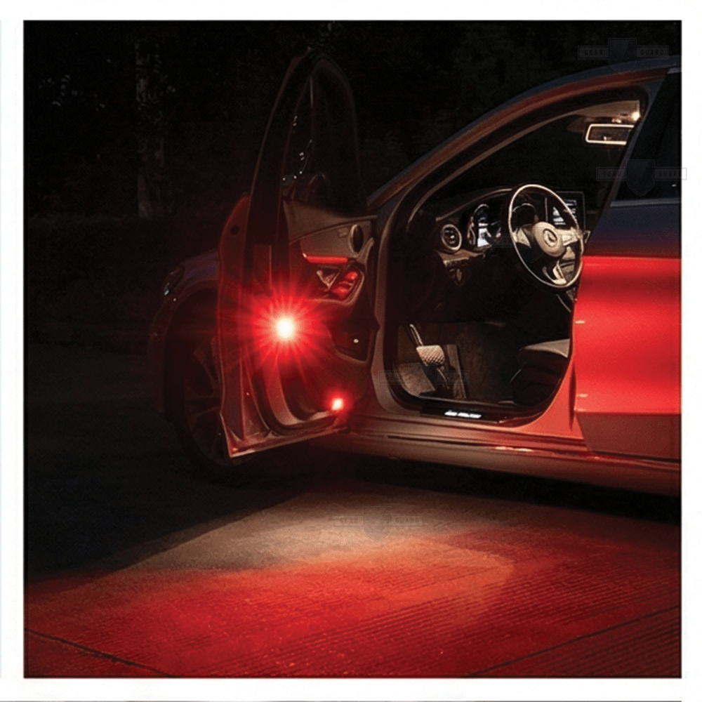 Wireless LED Car Door Safety Warning Lights (2 - Pack) - DOOR_WAR_LIGHT