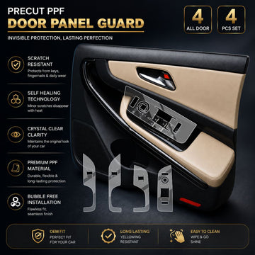 Mahindra XEV 9E Door Panel Precut PPF Guard